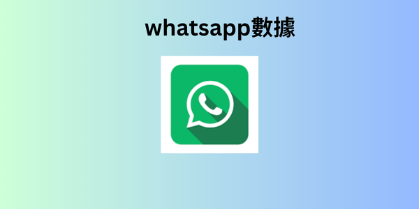 whatsapp數據